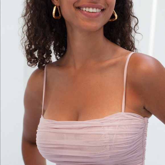 Aritzia Babaton Luxor pink bodysuit - Picture 4 of 7